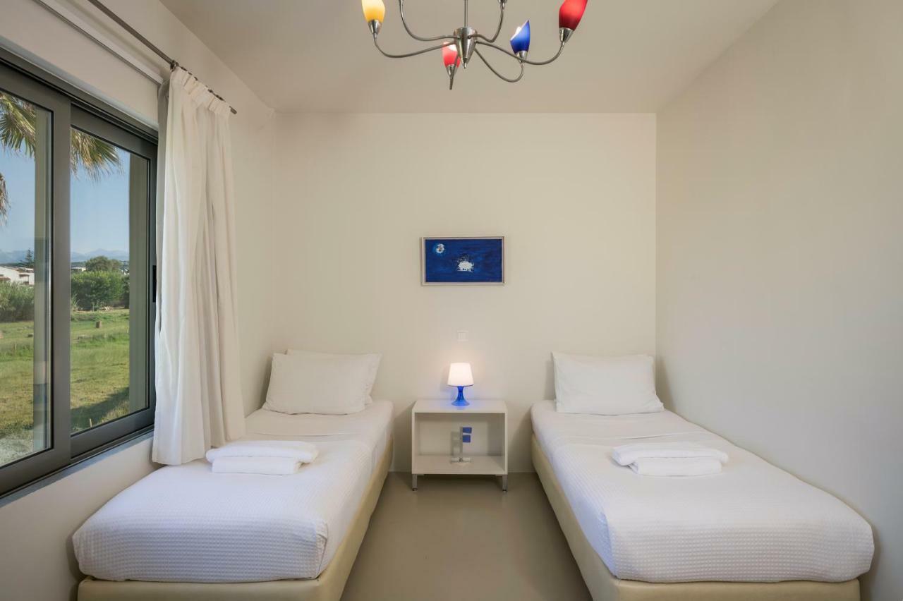 Blue Sea Luxury Villa Maleme Exterior foto